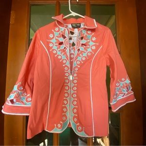 Bob Mackie Wearable Art Top Vintage